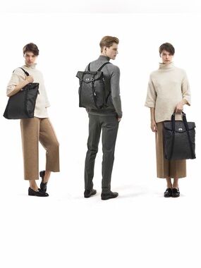 Qwstion Tote Organic Canvas Washed Black